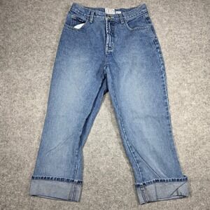 VTG Carolina Blues Jeans Womens Size 6 Blue Straight Leg High Rise Medium Wash
